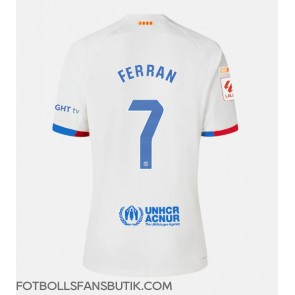 Barcelona Ferran Torres #7 Replika Bortatröja 2023-24 Kortärmad